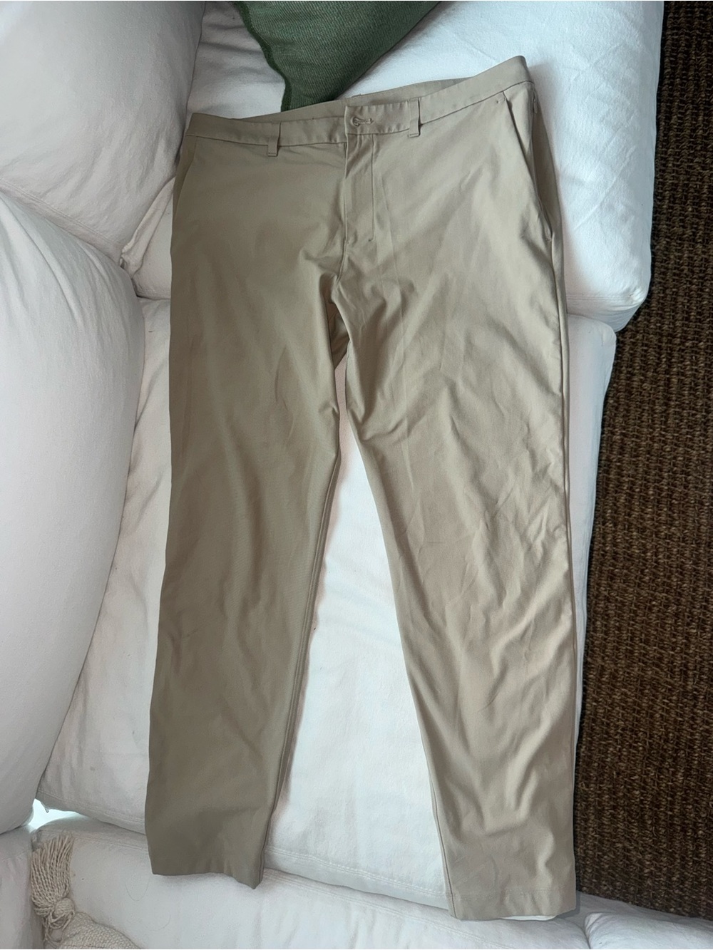 Lululemon ABC Slim-fit Trouser 36/34L * warpstreme Color: Trench (khaki tan)